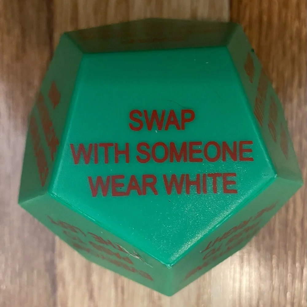 SANTA SWAP GIFT EXCHANGE DICE